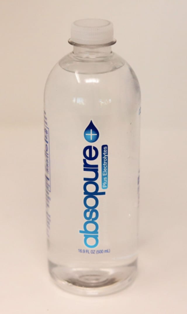 Absopure Bottle Water.